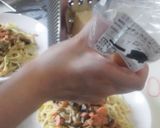 娘作★鮭ときのこの豆乳クリームパスタ作り方8写真
