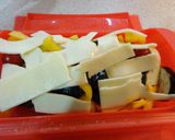 簡単♪ルクエで夏野菜チーズ蒸し♪作り方5写真