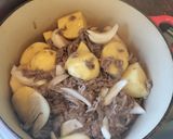 アスパラと新玉ねぎの肉じゃが作り方7写真