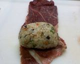 具沢山な肉巻きおにぎり作り方3写真