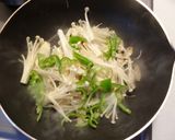 焼肉のたれで簡単！えのき＆野菜炒め作り方4写真