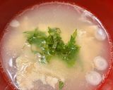 掬い豆腐と紫蘇のスープ作り方6写真