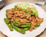 豚とシシトウの生姜焼き作り方8写真