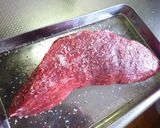 ワイン醤油の温ダレ仕上げのローストビーフ作り方1写真