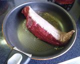 ワイン醤油の温ダレ仕上げのローストビーフ作り方3写真