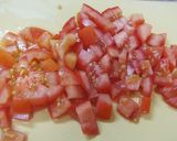 フレッシュトマトのクリームパスタ作り方3写真