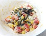 ＊鶏胸肉と夏野菜のスタミナ揚げ＊作り方6写真