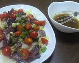 超簡単！カツオのサラダ作り方1写真