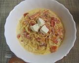 フレッシュトマトのクリームパスタ作り方5写真