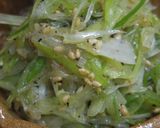 長ねぎナムル＠サムギョプサル他韓国料理に作り方4写真