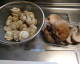 ベビーホタテ＆キノコのカリカリパン粉焼き作り方1写真