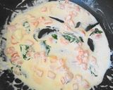 たらこのフレッシュトマトクリームパスタ作り方4写真