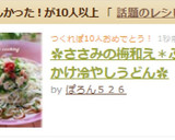 ✿ささみの梅和え＊ぶっかけ冷やしうどん✿作り方10写真