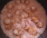 ベビーホタテと葉生姜の炊き込みご飯作り方6写真