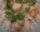 ベビーホタテと葉生姜の炊き込みご飯作り方9写真