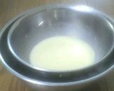 タッパーで冷やすホワイトチョコアイス作り方4写真