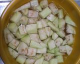 冷え冷え茄子としめじ松茸風茶碗むし作り方1写真