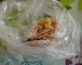 カリカリ鶏皮と水菜のイタリアンサラダ作り方1写真