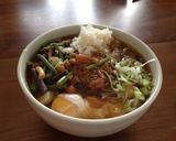 ★冷やし山菜&なめたけ蕎麦★作り方5写真