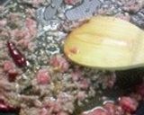 辛うま!和風ミートソースのショートパスタ作り方2写真