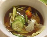 残ったピクルス液で♫押し麦のスープ飯作り方6写真