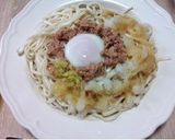 温玉のせ ツナおろしぶっかけうどん作り方5写真