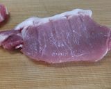 イタリア風トマトソースのせとんかつ作り方2写真