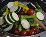 夏野菜のキーマカレー作り方10写真