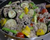 夏野菜のキーマカレー作り方11写真