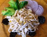 ヘルシーなオレンジ風味チキンサラダ　作り方4写真