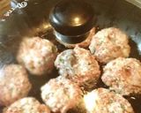 青じそハンバーグのおろし餡かけ作り方3写真