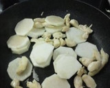 ＊長芋とささみの炒め物＊作り方3写真