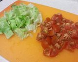 冷たい☆洋風焼おにぎり茶漬け作り方1写真
