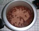 圧力鍋で炊く赤飯作り方6写真