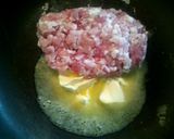 豚挽き肉とコーンの味噌バター炒め♪作り方2写真
