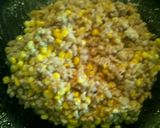 豚挽き肉とコーンの味噌バター炒め♪作り方5写真