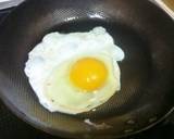 目玉焼き（TURN OVER-EASY）作り方1写真