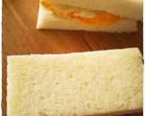 簡単キャラ弁＊キティちゃん♡サンドイッチ作り方1写真
