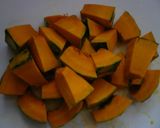 炊飯器で簡単！かぼちゃの煮物作り方1写真