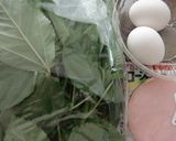 暑い日は☀ジュレ入りモロヘイヤの卵焼き☀作り方1写真