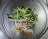 さしみこんにゃくで簡単サラダ風④作り方2写真
