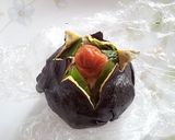 梅干しのっけて☆星のおにぎり様作り方5写真