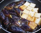 *田舎風* なすと厚揚げの煮物作り方6写真