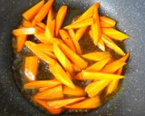 ナッツと雑魚入り♬人参の美肌きんぴら作り方4写真