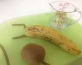 ダイエットに最適！バナナキウイジュース作り方1写真