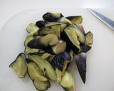 茄子・干物　薬味とポン酢で～さっぱり～作り方1写真