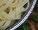 味噌とレタスのパスタ作り方20写真