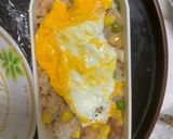 レンジ簡単梅味噌クリーム味オムライス弁当作り方12写真