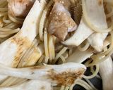 簡単　エリンギ豚肉和風パスタ作り方12写真