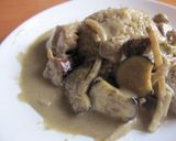 なす炒め入りグリーンカレー作り方3写真